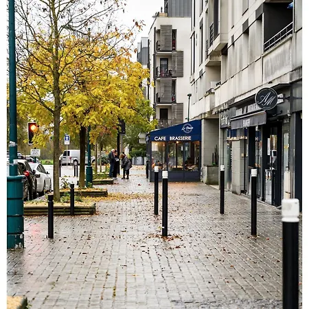 Confortable 3p Avec Terrasse, Proche Et Paris Апартаменты